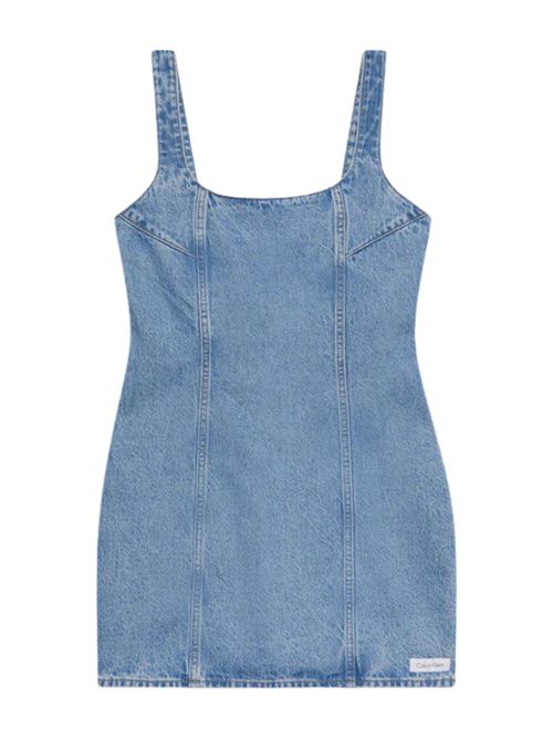 Abito corto in denim Calvin Klein Jeans | LV047C714G0QZ